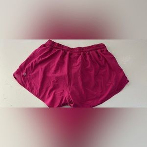 Pink Lululemon shorts size 12